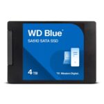 SSD WESTERN DIGITAL Blue SA510 4TB, rašymo greitis 520 MB/s, skaitymo greitis 560 MB/s