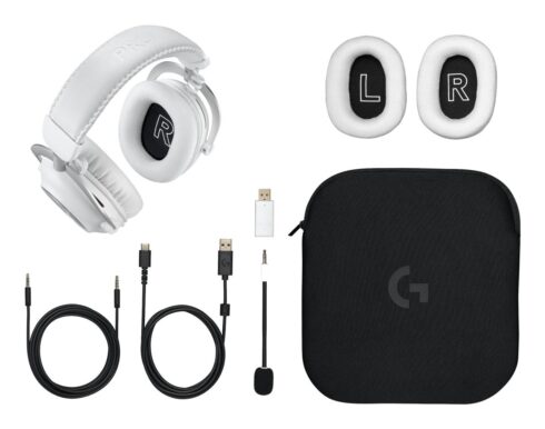 Ausinės G PRO X 2 Gaming, balta