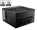 MSI 850W maitinimo blokas su 80 PLUS GOLD efektyvumu