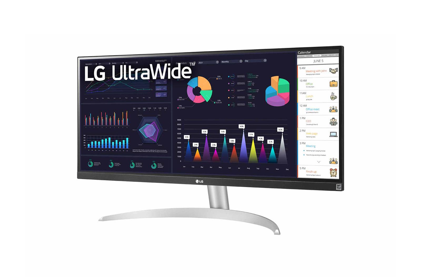 6b592441-aabd-4945-810a-c51933d476b7 LCD Monitor LG 29WQ600-W 29" 21 : 9 Panel IPS 2560x1080 21:9 5 ms Speakers Tilt 29WQ600-W