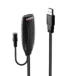 USB 3.0 aktyvus pratęsimo laidas 15m su A tipo jungtimis