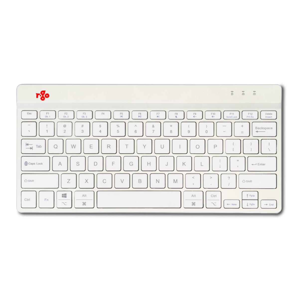 6b9cf558-f807-48a1-ae09-680352387e49 KEYBOARD WRL COMPACT BREAK/WHITE RGOCOUSWLWH R-GO TOOLS
