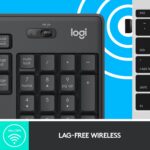Klaviatūros ir pelės komplektas MK295, Silent Touch technologija
