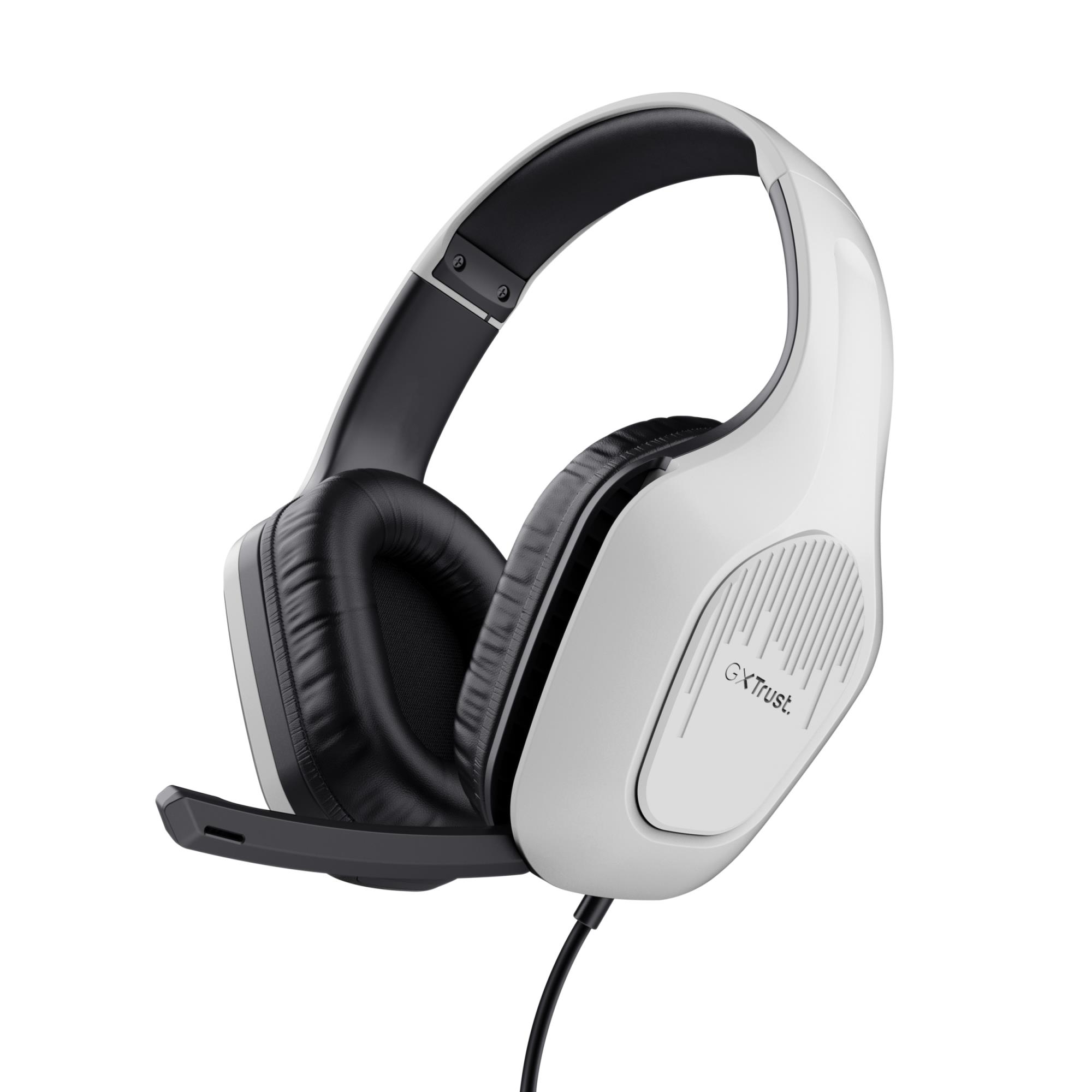 6bcee24d-05b5-4887-8819-a8adba60b3a0 Ausinės GXT415W ZIROX su balta spalva