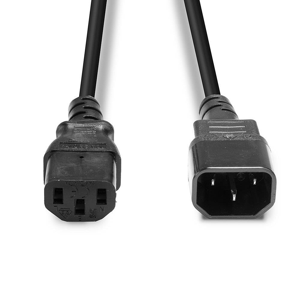 6c4eb241-ac3f-4f87-96f0-00505a9a3325 CABLE POWER EXTENSION/C14 TO C13 0.5M 30320 LINDY