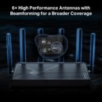 Wireless Router TP-LINK Wireless Router 6500 Mbps Wi-Fi 7 3x10/100/1000M 1x2.5GbE LAN WAN ports 1 Number of antennas 6 ARCHERBE400