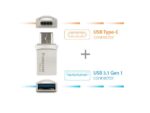 MEMORY DRIVE FLASH USB3.1/256GB TS256GJF890S TRANSCEND
