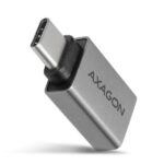 AXAGON RUCM-AFA USB-C 3.1 M > USB-A F adapter, metal korpusas
