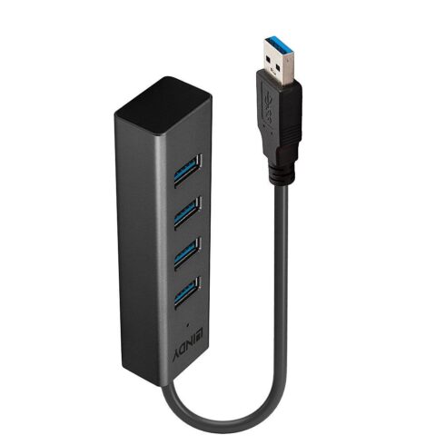 I/O HUB USB3 4PORT su 5Gbps duomenų greičiu