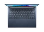 Notebook ACER Aspire Aspire 14 A A14-11M-X7S4 CPU Qualcomm Snapdragon X X1-26-100 3000 MHz 14" 1920x1200 RAM 32GB LPDDR5x SSD 1TB Qualcomm Adreno GPU Integrated ENG Card Reader microSD Windows 11 Home Blue 1.4 kg NX.JP3EL.002
