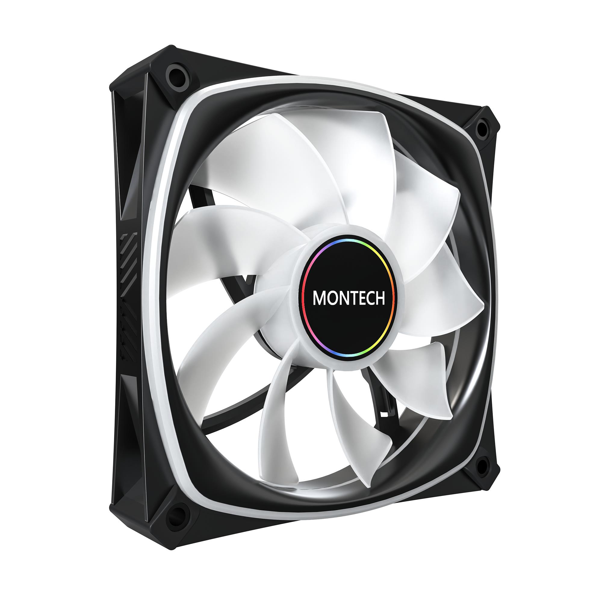709f203a-1b9c-4df8-a085-c9cd3aaa3fbe CASE FAN 120MM/RX120 PRO BLACK MONTECH
