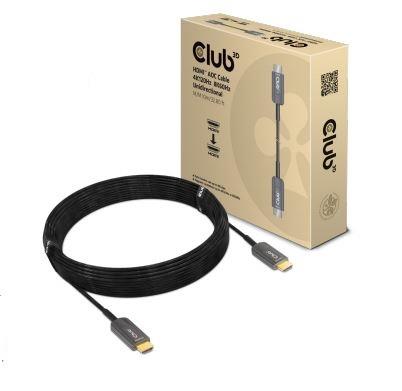 7155b4fb-2cd5-4e09-9b83-9b03ddecccb5 HDMI kabelis CLUB3D CAC-1376, 10 metrų ilgio, užfiksuotas iš šono