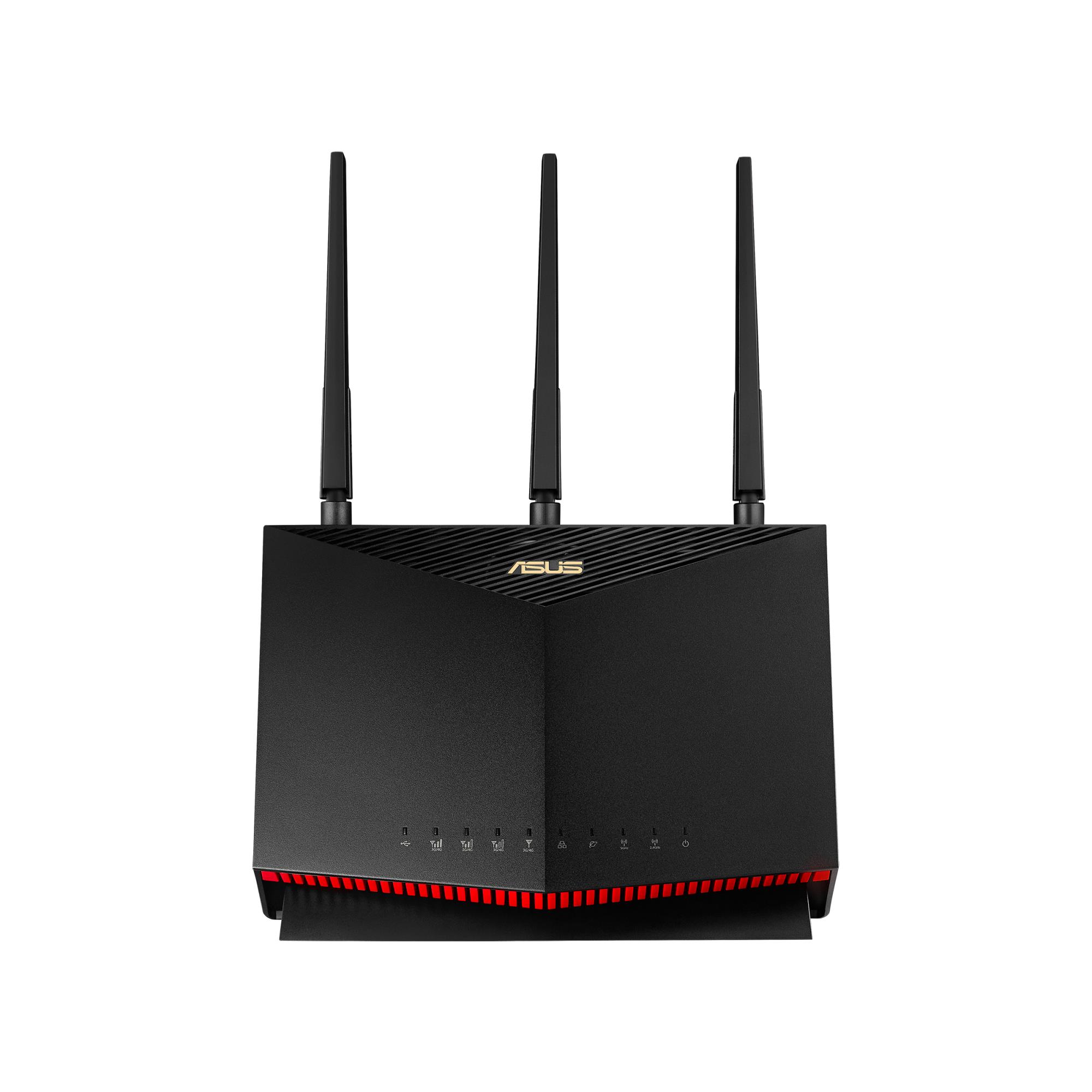 71d68c24-9f32-428a-9780-4c5c75039ba2 Wireless Router ASUS Wireless Router 2600 Mbps Wi-Fi 5 USB 2.0 1 WAN 4x10/100/1000M Number of antennas 4 4G-AC86U