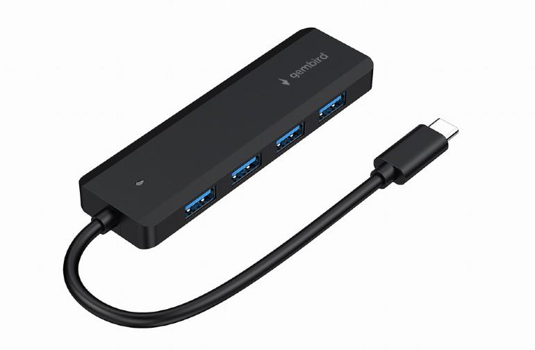 73e0214b-d2aa-4870-be54-ab2038c975ef I/O HUB USB-C 4PORT/UHB-CM-U3P4P-01 GEMBIRD