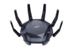 Wireless Router ASUS 6000 Mbps Mesh Wi-Fi 6 USB 3.1 9x10/100/1000M 1x10GbE 1xSPF+ Number of antennas 8 RT-AX89X