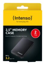 External HDD INTENSO Memory Case 2TB USB 3.0 Colour Black 6021580