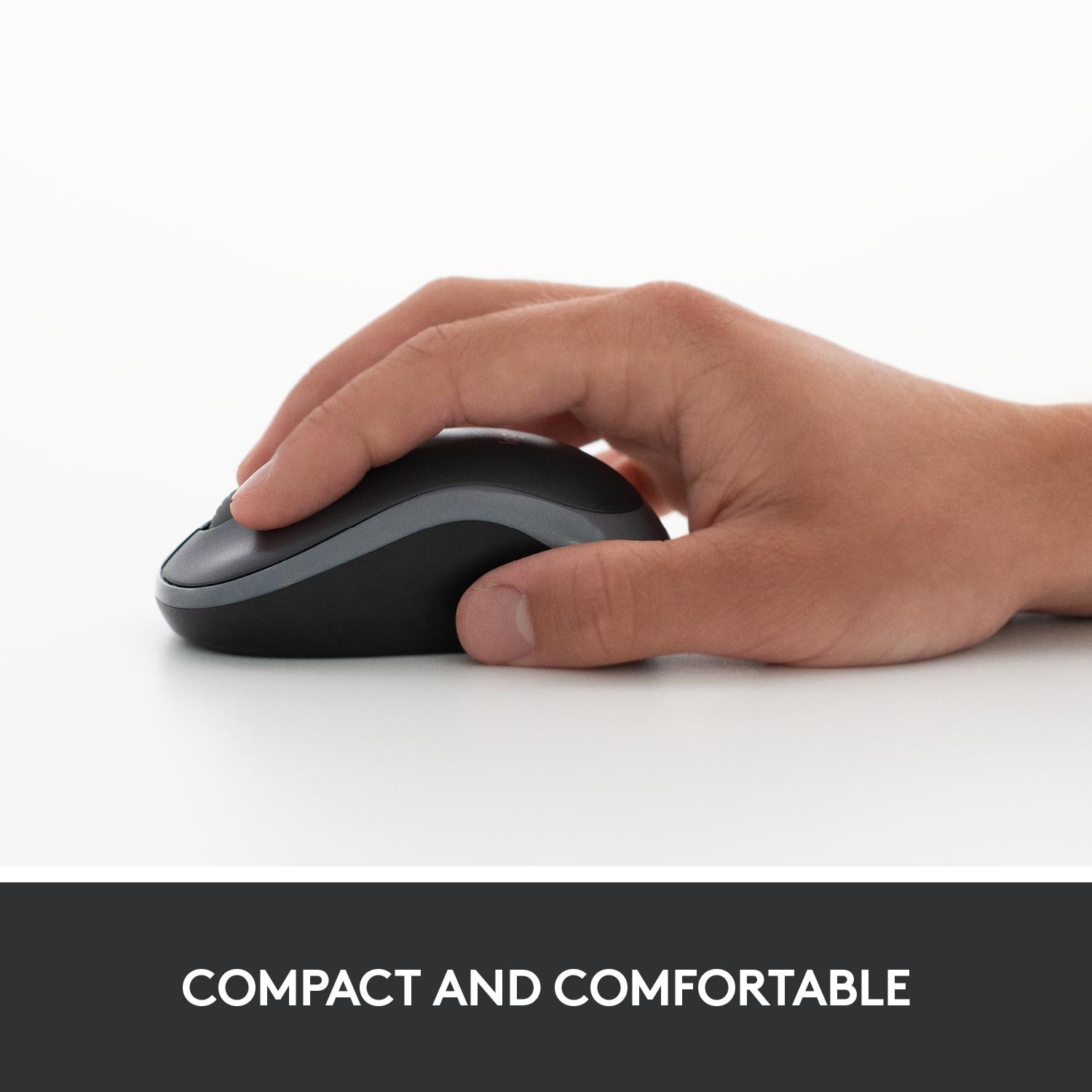 77494b47-a468-40b5-967e-d4e2857dd48d MOUSE USB OPTICAL WRL M185/GREY 910-002238 LOGITECH