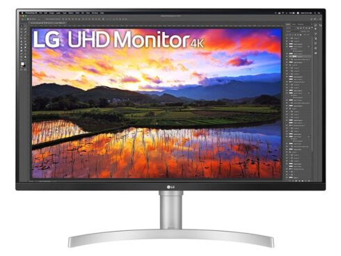 LCD Monitor LG 32UN650K-W 31.5" 4K Panel IPS 3840x2160 16:9 5 ms Speakers Height adjustable Tilt 32UN650K-W