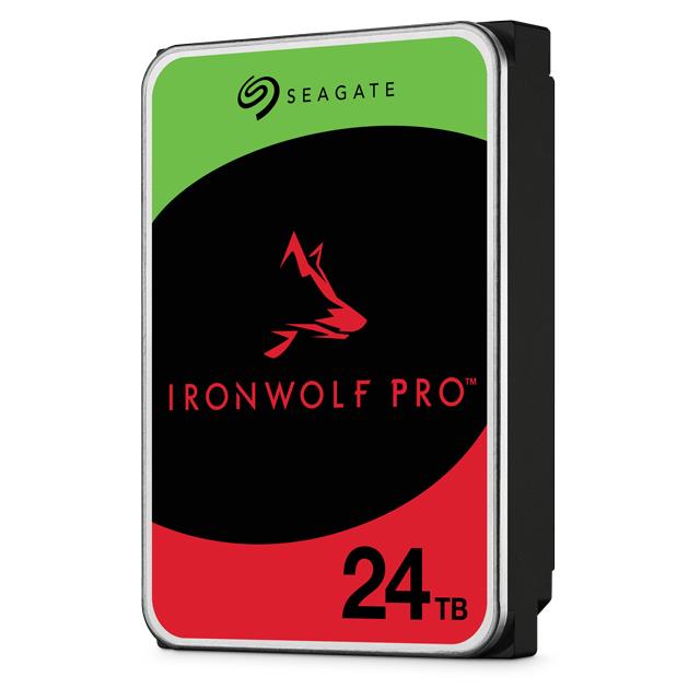 77adc093-41fb-439e-8c3a-f8abcb35c3ec HDD SEAGATE IronWolf Pro 24TB SATA 512 MB 7200 rpm Discs/Heads 10/20 3,5" ST24000NT002