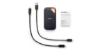 External SSD SANDISK BY WESTERN DIGITAL Extreme Pro 1TB USB-C Write speed 2000 MBytes/sec Read speed 2000 MBytes/sec Proprietary SDSSDE81-1T00-G25