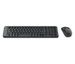 Klaviatūra Logitech MK220 su standartinėmis klavišais, kompaktiška