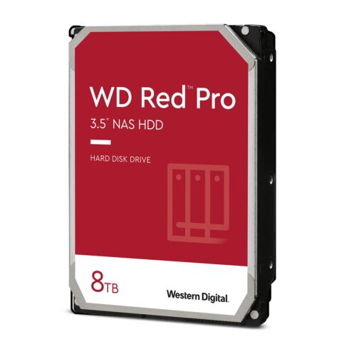 HDD Western Digital Red Pro 8TB su 7200 rpm ir 256 MB talpa