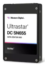 SSD WESTERN DIGITAL Ultrastar DC SN655 3.84TB PCIe Gen4 NVMe, rašymo greitis 2600 MB/s