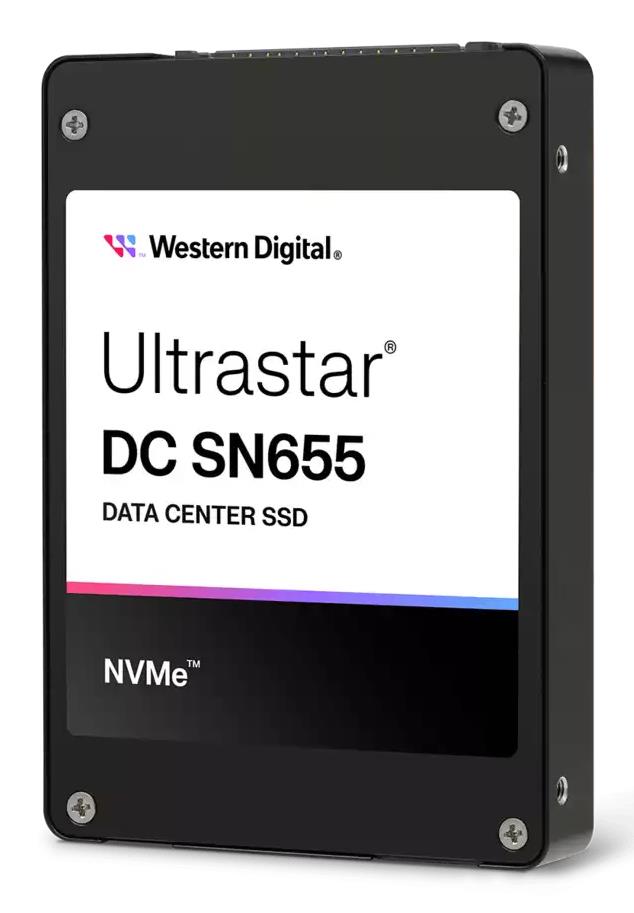 799ec5a6-12f0-4259-aeee-18df130c3f66 SSD WESTERN DIGITAL Ultrastar DC SN655 3.84TB PCIe Gen4 NVMe, rašymo greitis 2600 MB/s