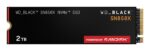 SSD WESTERN DIGITAL Black SN850X 2TB M.2 PCIe NVMe, rašymo greitis 6600 MB/s