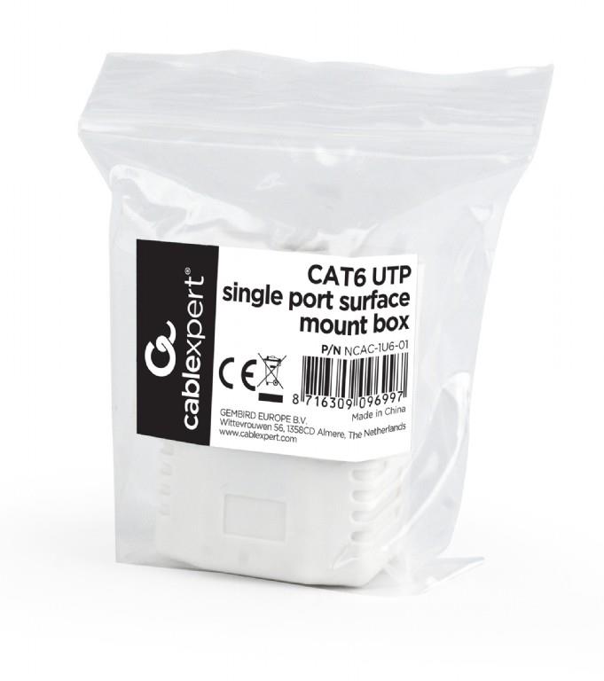 7bae77e7-1ddc-4603-8ec6-6bd35cb11112 CABLE ACC MOUNT BOX CAT6 UPT/NCAC-1U6-01 GEMBIRD