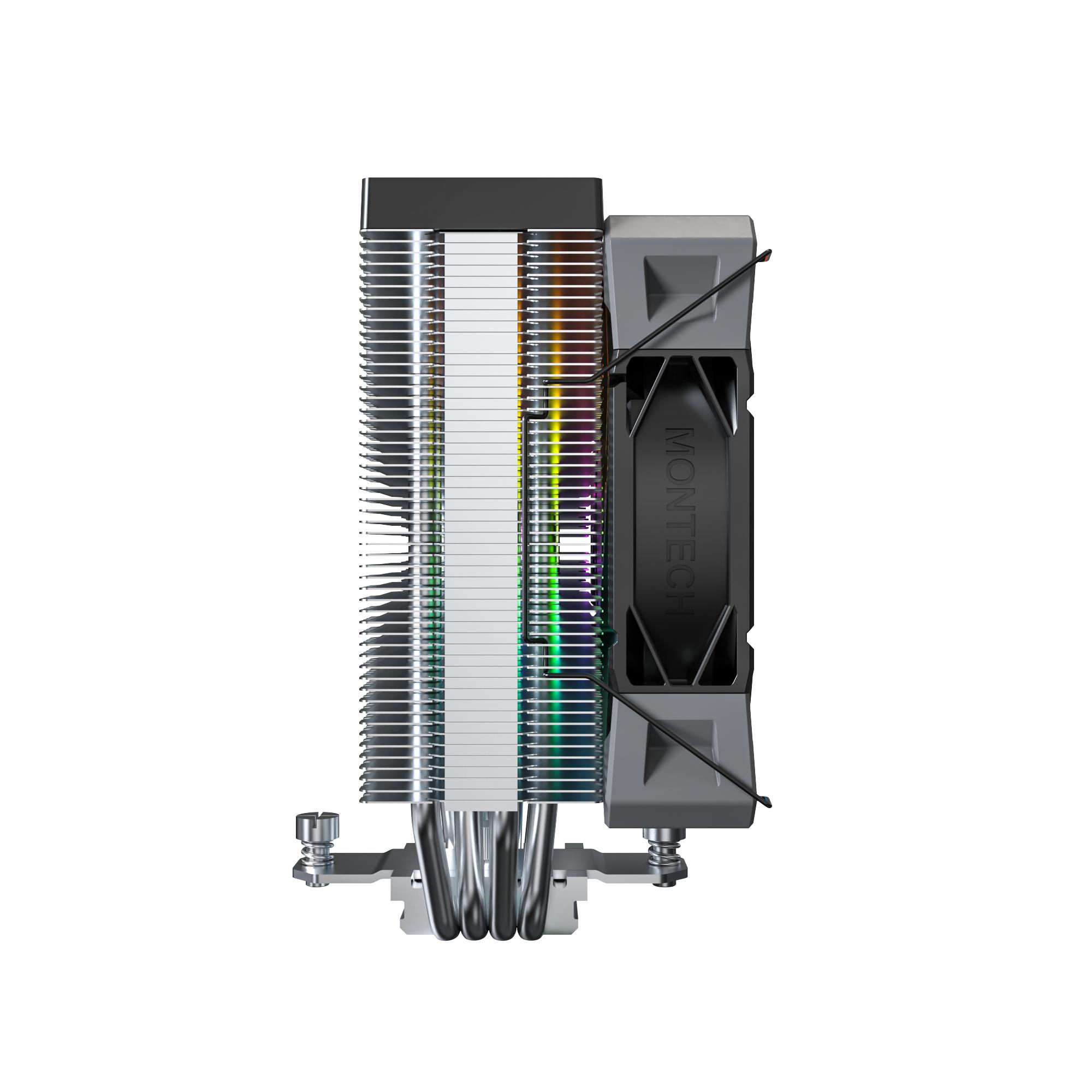 7c0cf1f8-6481-4d53-a646-0ad47033d113 CPU COOLER MULTI SOCKET BLACK/NX400 ARGB (B) MONTECH