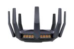 Wireless Router ASUS 6000 Mbps Mesh Wi-Fi 6 USB 3.1 9x10/100/1000M 1x10GbE 1xSPF+ Number of antennas 8 RT-AX89X