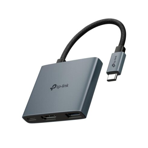I/O HUB USB-C 3PORT UH3020C su 4K@60Hz HDMI ir 100W Power Delivery