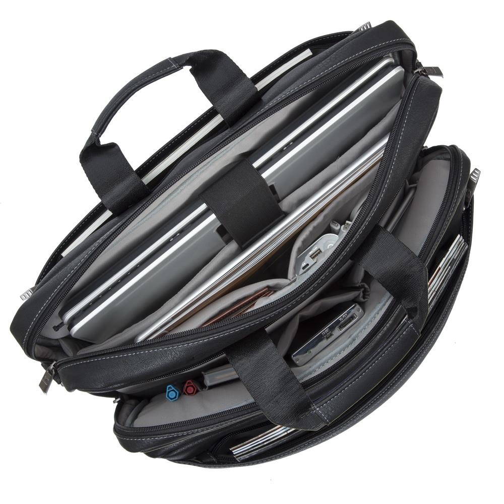7dac6d0f-3f27-4cda-b046-5e5e4a329524 NB CASE ORLY 15.6"/8940 (PU) BLACK RIVACASE