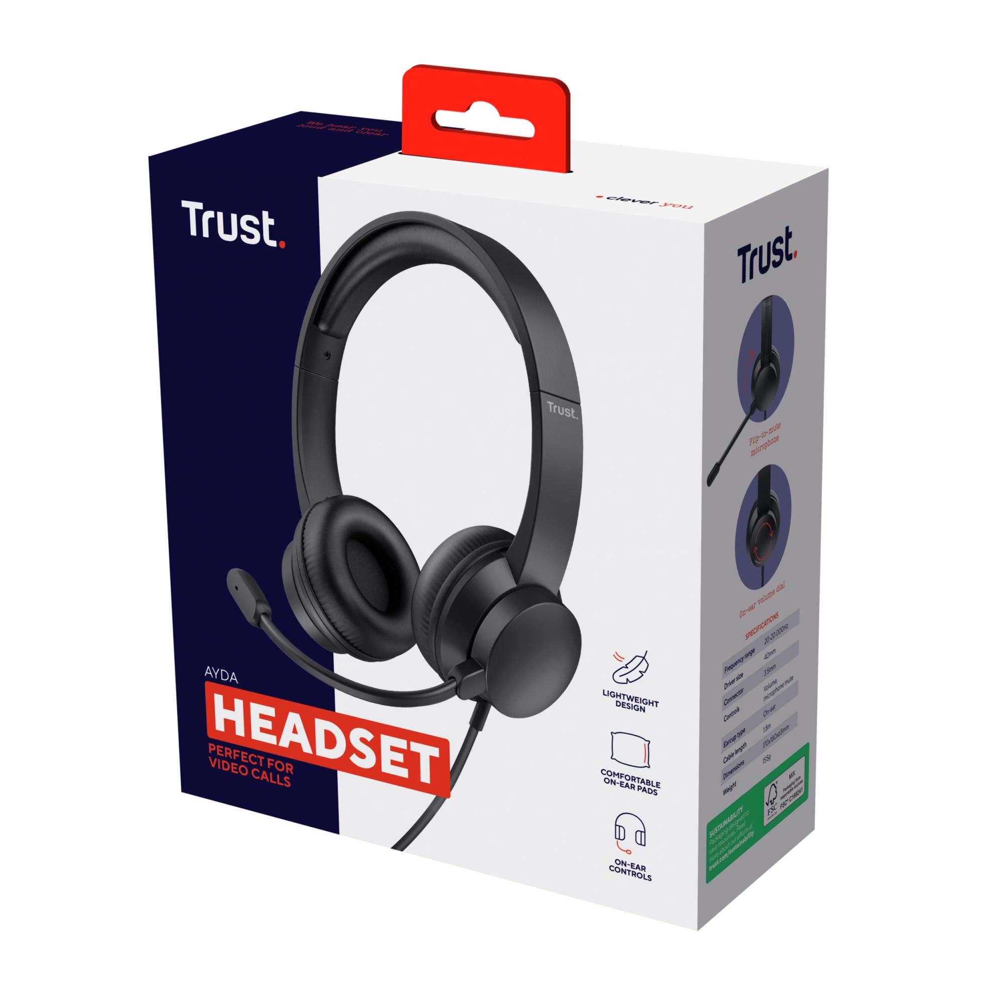 7e050640-545e-4cbc-ab52-c4fc232958e7 HEADSET AYDA PC 3.5MM/25087 TRUST