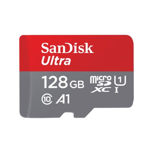 SanDisk Ultra microSDXC 128GB UHS-I kortelė, greitis UHS-I