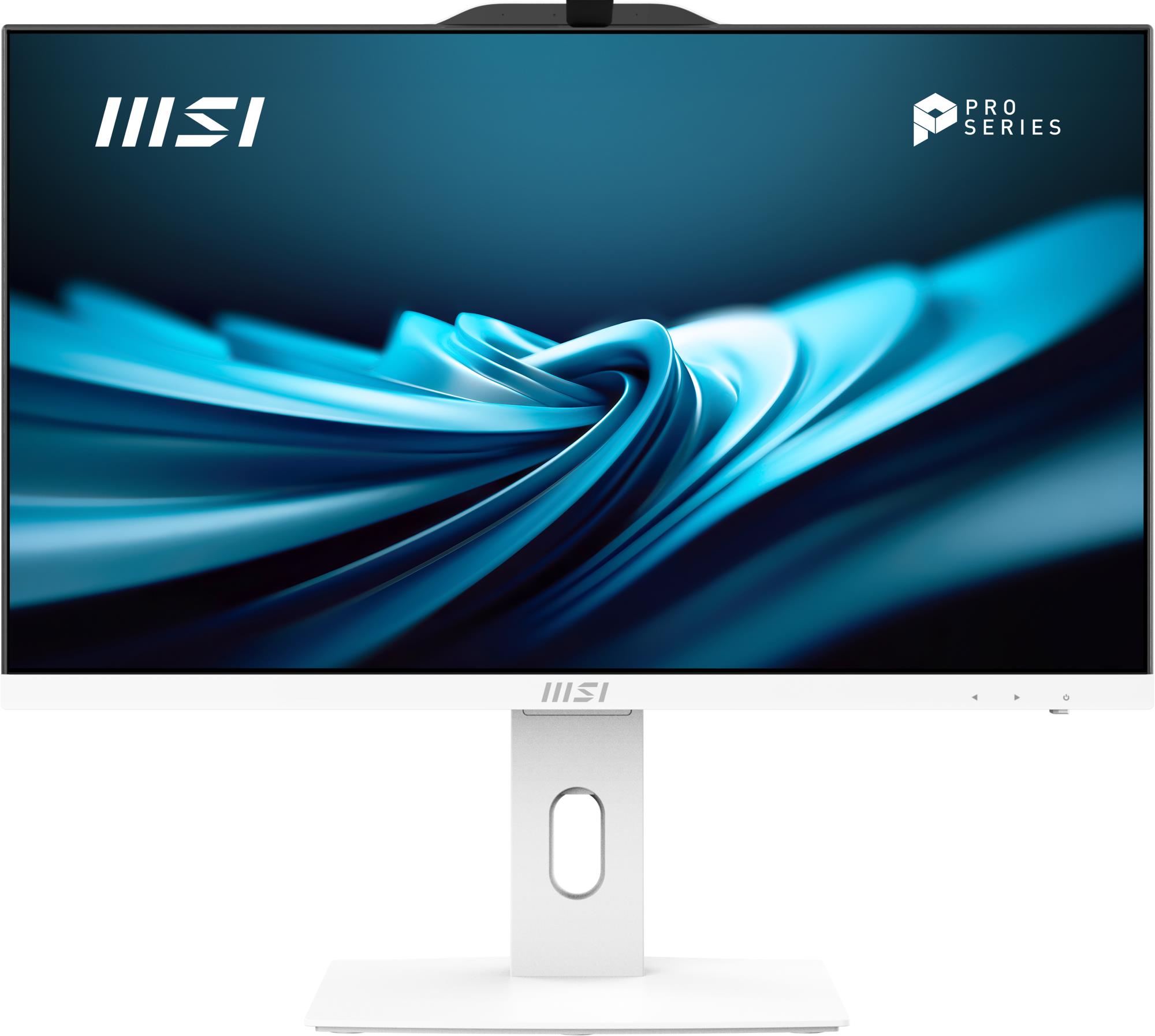 7fd53419-74ba-4537-b551-c943cdff1a71 Monoblock PC MSI PRO AP241P 14M Business All in One CPU Core i5-14400 2500 MHz Screen 23.8" RAM 16GB DDR5 5600 MHz SSD 512GB Graphics card Intel UHD Graphics Integrated Windows 11 Pro Colour White PROAP242P14M-691EU