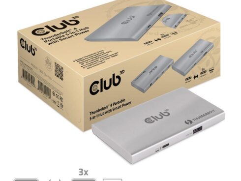 I/O HUB 5IN1 THUNDERBOLT/CSV-1580 CLUB3D