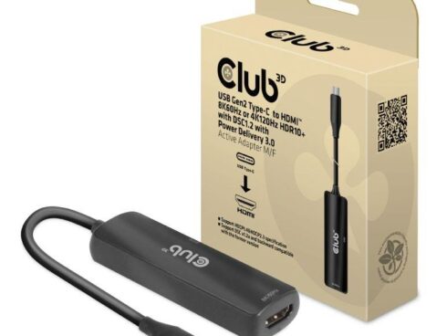 I/O ADAPTER USB-C TO HDMI/M/F CAC-1588 CLUB3D