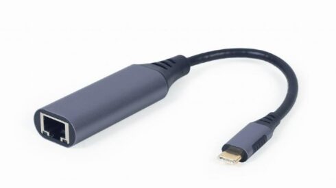 USB-C į LAN adapteris, Gigabit greitis, pilkas