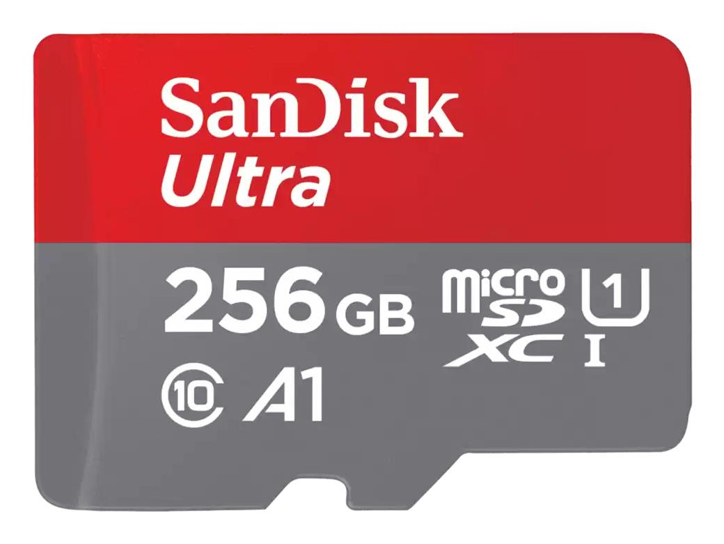 8152234f-af95-4c03-b891-0c88f5aed28a SanDisk Ultra microSDXC 256GB UHS-I kortelė su SD adapteriu