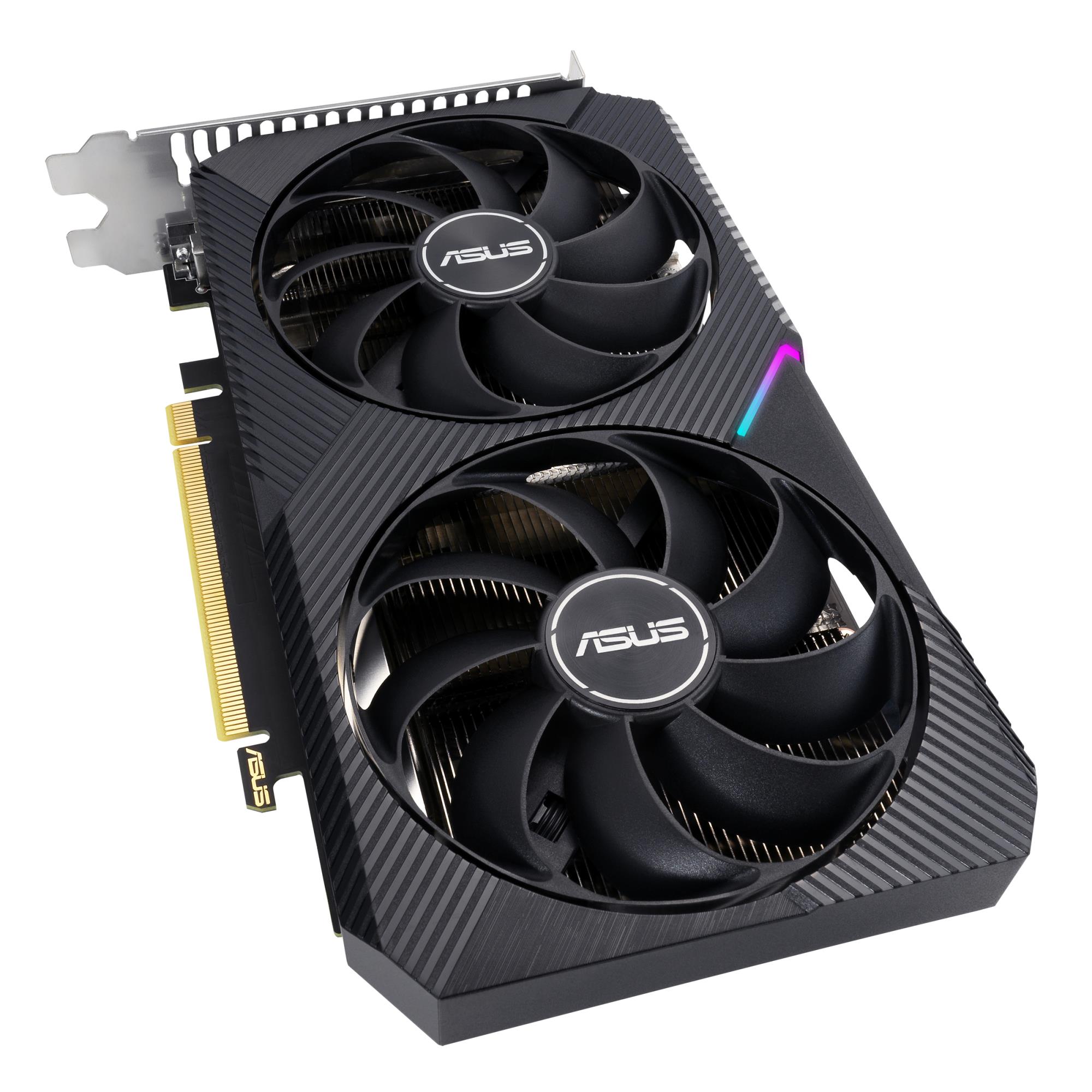 82bf5dc2-38f0-4b84-989b-887f69cdd2df Graphics Card ASUS NVIDIA GeForce RTX 3050 8 GB GDDR6 128 bit PCIE 4.0 16x Dual Slot Fansink 1xDVI-D 1xHDMI 1xDisplayPort DUAL-RTX3050-O8G-V2