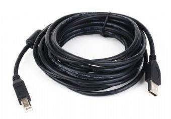 USB 2.0 A-B laidas 3 m su auksuotais kontaktais