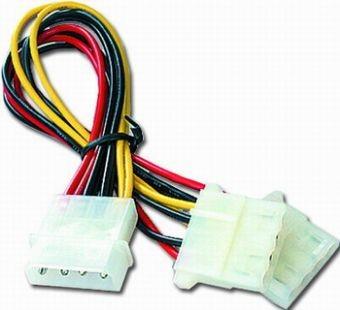 Maitinimo kabelis splitteris MOLEX su 2x5 1/4" jungtimis
