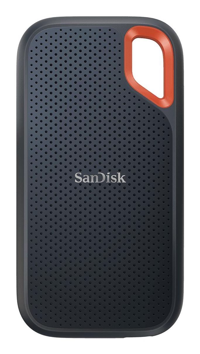 84e5a45a-1a30-4f3d-b9a5-6502825f4d87 Išorinis SSD SANDISK Extreme 2TB, USB-C, skaitymo greitis 1050 MBytes/sec