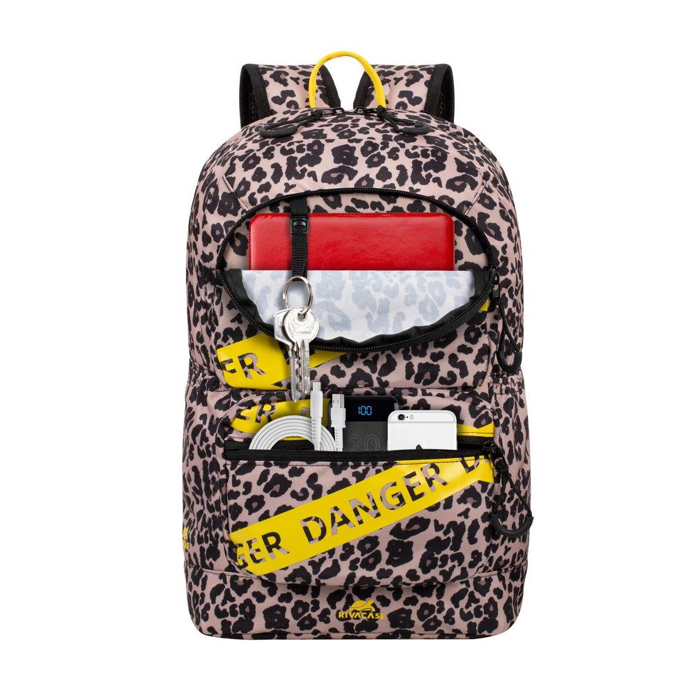 8530a591-eaff-4509-b7be-d5174191b1be NB BACKPACK URBAN 14L 13.3"/5421 LEOPARD RIVACASE