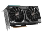 Vaizdo plokštė ASROCK Intel Arc A580 su metaliniu galiniu dangteliu