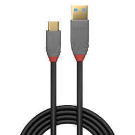 85a78253-b281-46ee-be63-aab40beaee61 USB 2.0 Type A į Type C laidas, 3 m, Anthra linija