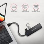 I/O HUB USB TRAVEL/0.19M HUE-C1A AXAGON