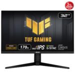 ASUS 31.5" monitor su IPS panelu ir 170Hz atnaujinimo dažniu